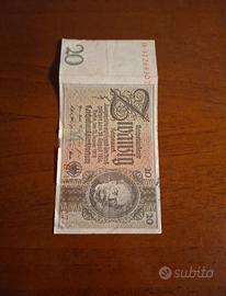 banconota tedesca Repubblica di Weimar