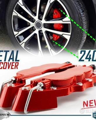Cover COPRI PINZE Freni Auto ROSSE Tuning 24CM