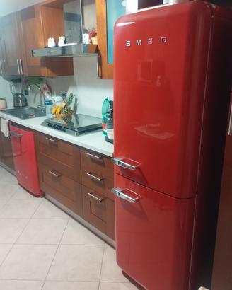 lavastoviglie e frigo smeg