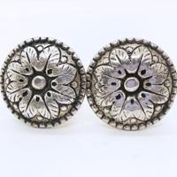 Antichi pomelli in argento sterling