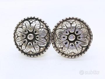 Antichi pomelli in argento sterling