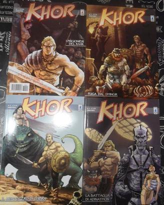FUMETTI KHOR  miniserie completa