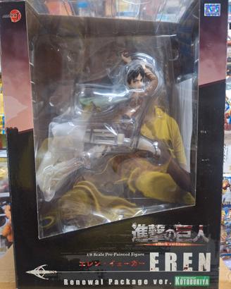 eren attack on titan Kotobukiya statua