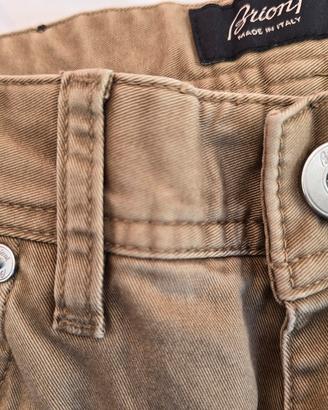 n.2 jeans Brioni nero e marrone t.30