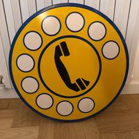 Insegna telefonica Sip Stipel ORIGINALE