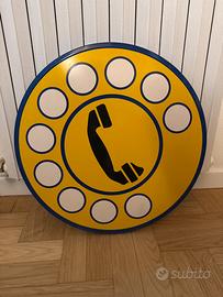 Insegna telefonica Sip Stipel ORIGINALE