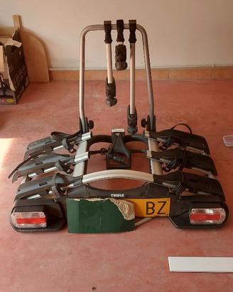 Porta bici gancio traino