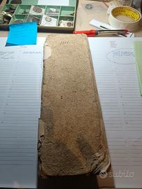 libro mastro anno 1718 manoscritto 