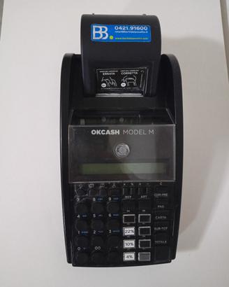 registratore di cassa okcash model m