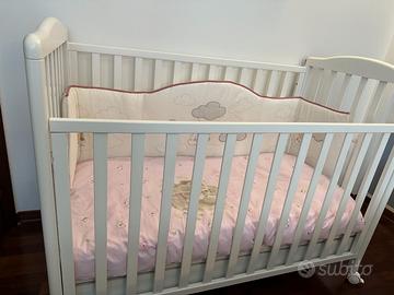 CHICCO LETTINO LEGNO BIANCO