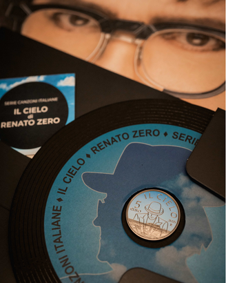 5 Euro Argento Il Cielo Renato Zero Moneta