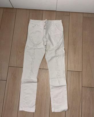 pantaloni bianchi