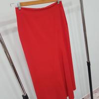 Gonna Rossa Lunga Donna 46