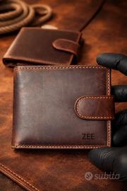 Portafoglio in pelle personalizzato, per lui