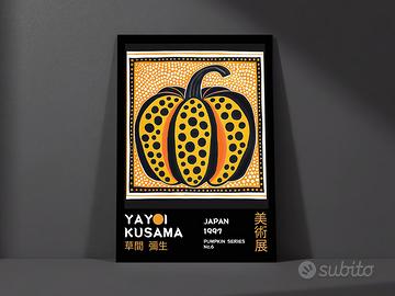 Poster Yayoi Kusama Pumpkin Series No.6 Japan 1997