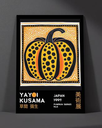 Poster Yayoi Kusama Pumpkin Series No.6 Japan 1997