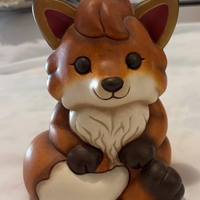 Volpe con scoiattolo Thun collezione 16cm