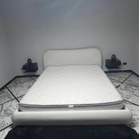 Letto contenitore,comodini e madia