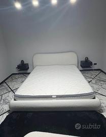 Letto contenitore,comodini e madia