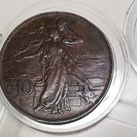 10 Centesimi 1911 Cinquantenario - Regno d'Italia-