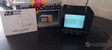 Mini TV Vintage CRT B/N Audiosonic TC 940-1