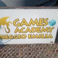 insegna vintage sala giochi