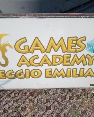 insegna vintage sala giochi