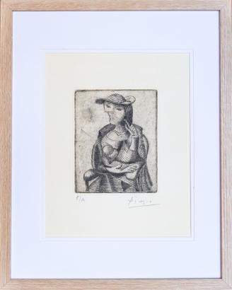 Pablo Picasso - “La Femme au Chapeau”