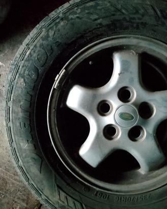 Ruote complete Land Rover 16 pollici