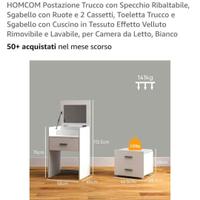 Toilette trucco ragazza nuovo