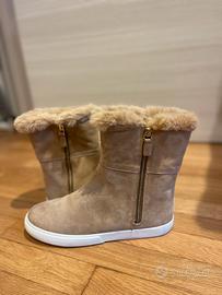 Ralph Lauren stivaletti scarpe ankle boots beige40