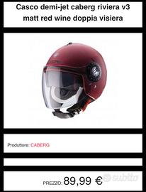 Casco Caberg Riviera V3 red matt