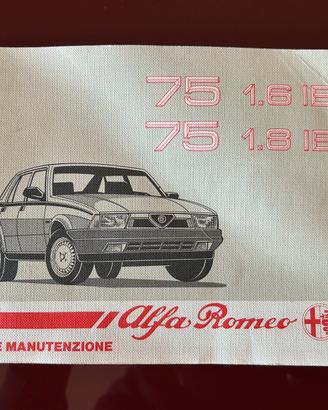 Libretto Uso e Manutenzione – Alfa 75 1.8 i.e.