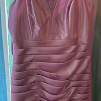 Abito da cerimonia rosa donna