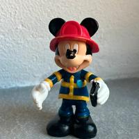 Topolino Pompiere Disney Semi Mobile in Plastica