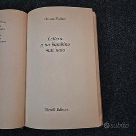 Oriana Fallaci - Lettera a un bambino mai nato