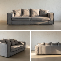 Divano in Cotone e Piume – Stile Moderno e Comfort