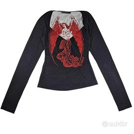 Miss sixty maglia com angelo sulla schiena