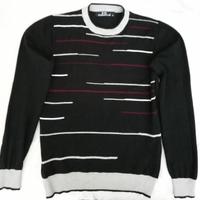 Maglia Uomo girocollo Ergiulio Taglia M Nera Lana