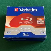 Verbatim Blu Ray Disc RE 50 GB (a 9 euro l’uno)