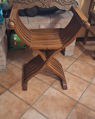 sedia legno antica