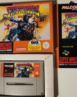 SUNSET RIDERS SNES