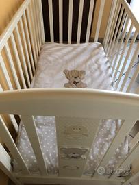 Lettino Italbaby con piumone coordinato