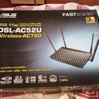 Asus DSL-AC52U Dual-band Wireless AC750 VDSL/ADSL 