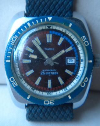 Timex Diver anni 70 mm36 carica manuale Marlin cal