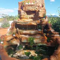 fontana con ricircolo acqua 