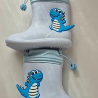 Stivali da pioggia bambino Boatilus tg 26 azzurri