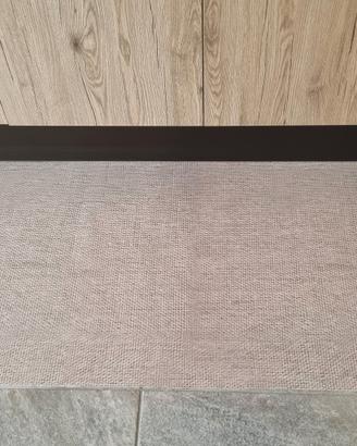 Tappeto pvc beige 250 cm x 60 cm