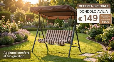dondolo giardino 