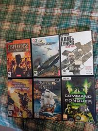 x6 giochi per PC funzionanti